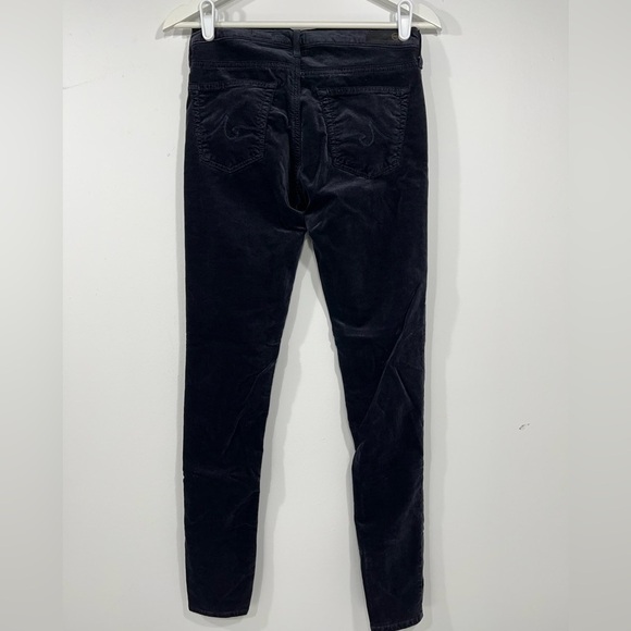 AG Adriano Goldschmied super skinny legging velvet pants size 26R - Picture 6 of 15